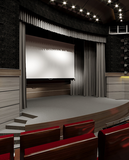 پرده های نمایش سینمایی