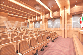 سالن همایش اداره کل راه و ترابری استان گلستان-علی آباد 