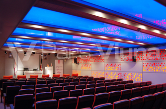 سالن همایش و کنفرانس ساختمان سرپرستی بانک مسکن-قزوین