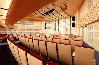 سالن همایش ساختمان سرپرستی بانک صادرات مازندران-ساری 